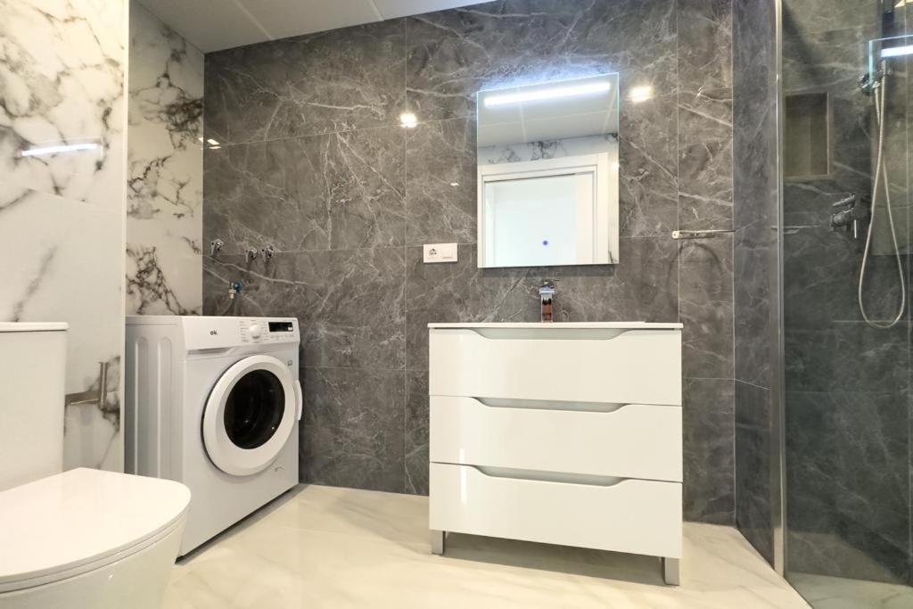 Calpe Apartamento 70M Playa Jardin Piscina Wifi Aire Exteriör bild